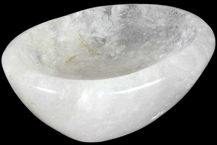 Polished Quartz Bowl - Madagascar #183649
